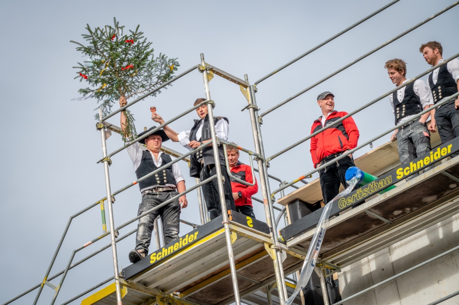 Beginn der Baustelle für die Kita und neues Wohnen in Blaichach